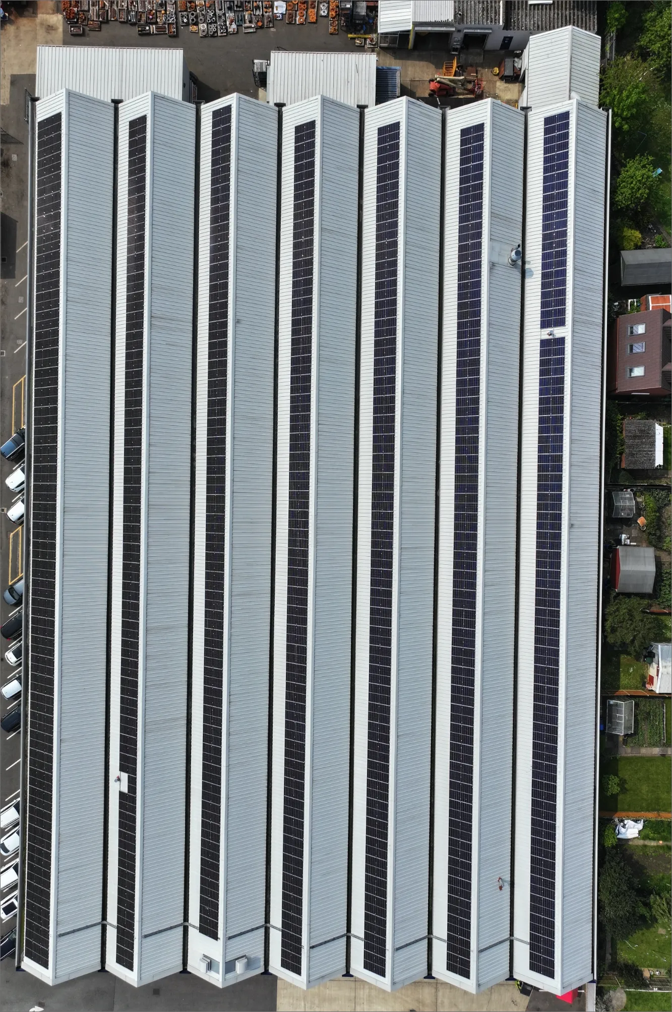 Commerical Solar Install in Bedford