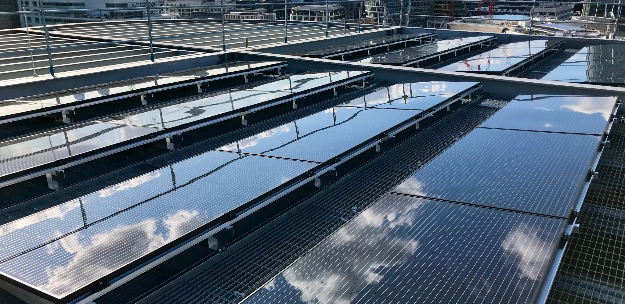 Solar Panels on 100 Liverpool Street