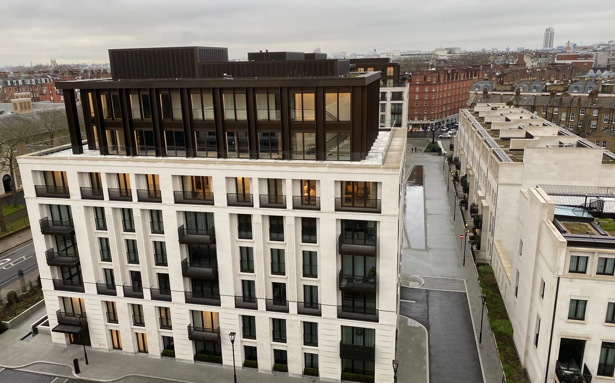 Chelsea Barracks Solar Installation