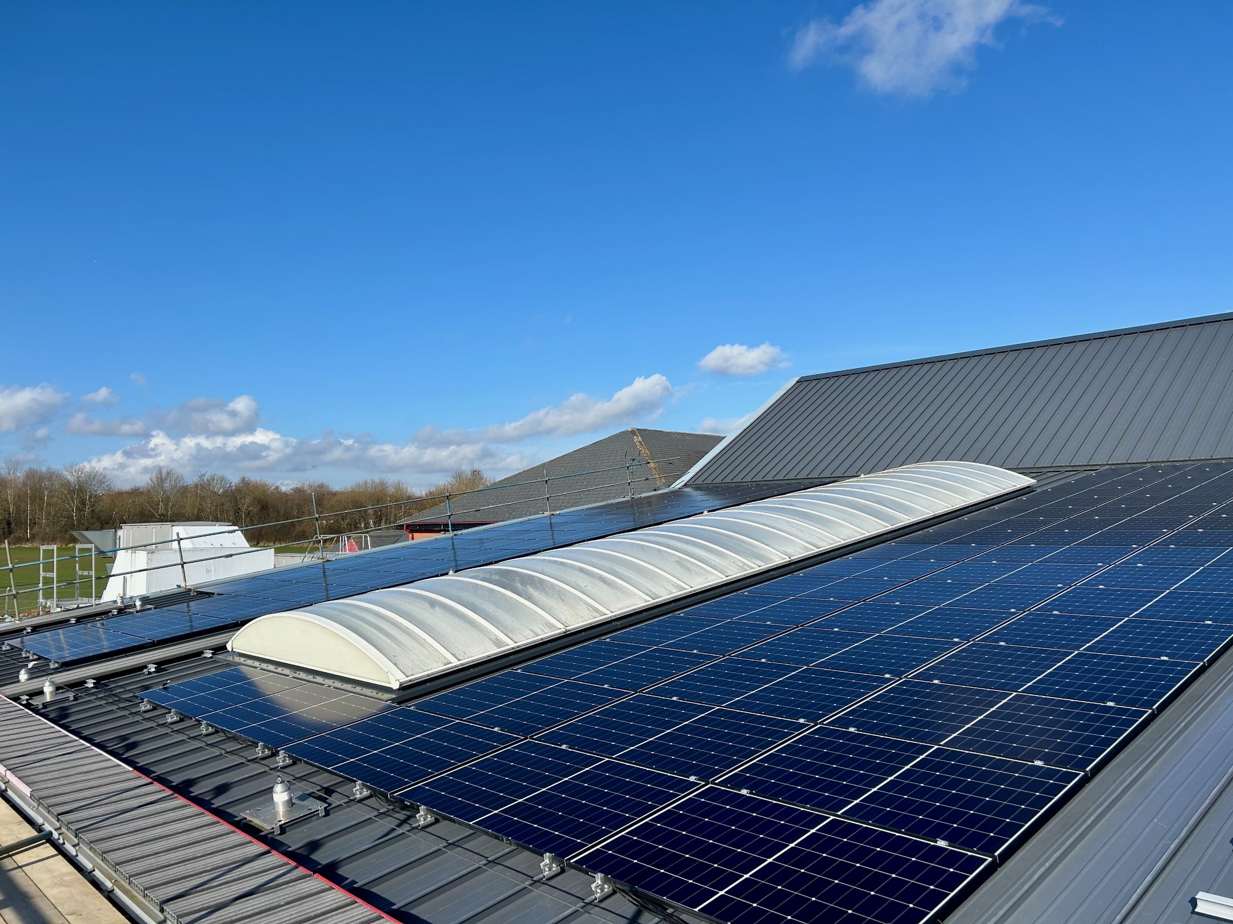 Leisure Centre Solar Panels Northamptonshire