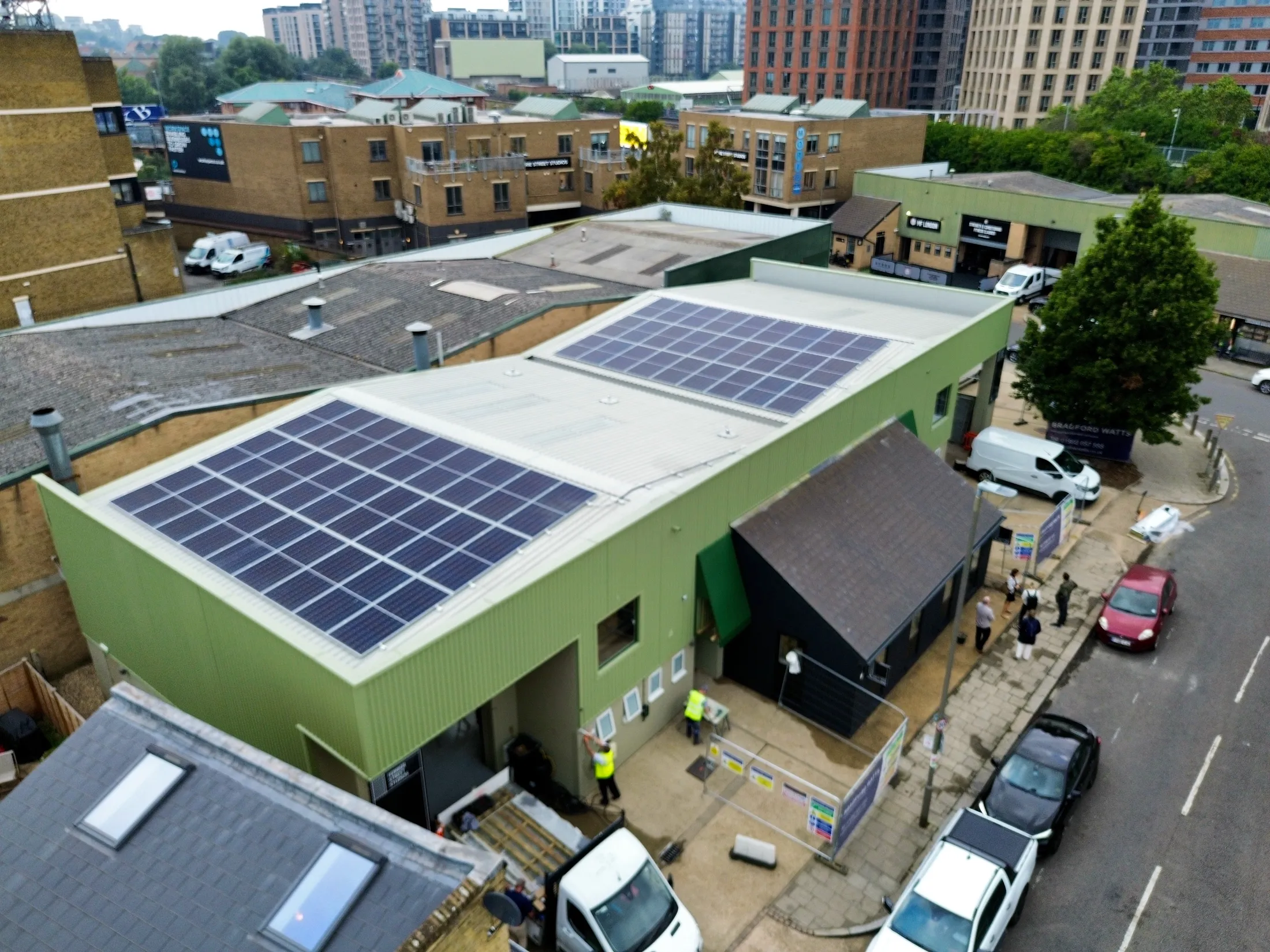 Ferrier Street Studios Solar PV Install