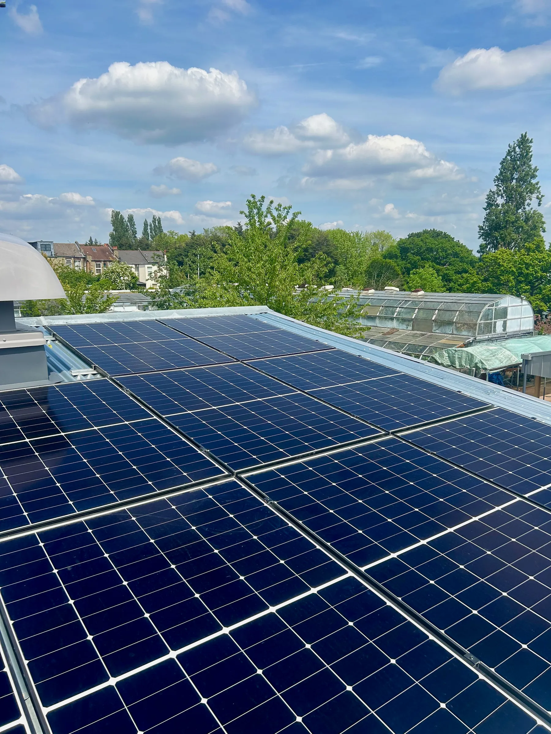 Wolves Lane Centre Solar Panels