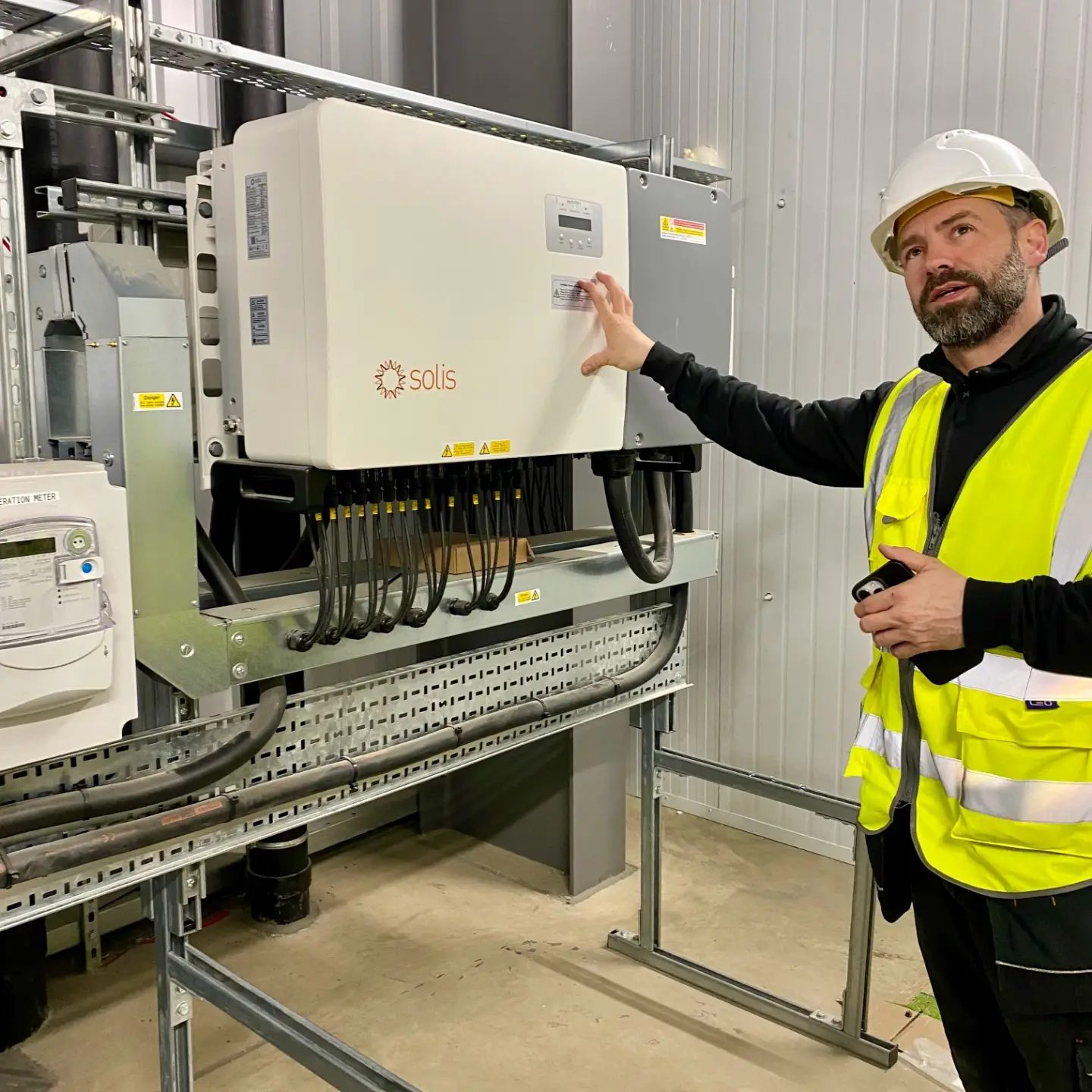 checking solar support